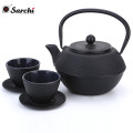 Kettle set with Stainless Steel Infuser Cast Iron Teapot set